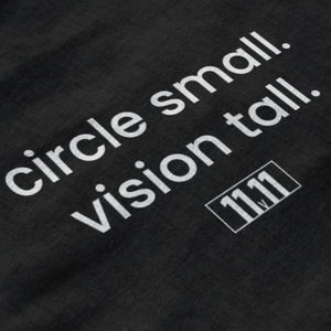 "Circle Small Vision Tall" Sweater