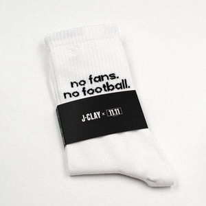 Socken "No Fans No Football"