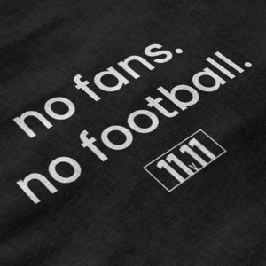 "No Fans No Football" Hoodie